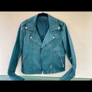 Women leather jacket